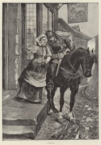Un avertissement - Richard Caton Woodville junior